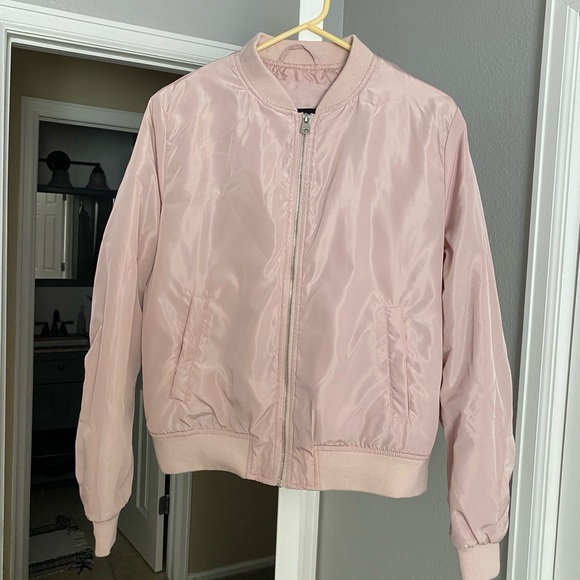 Reserved Jackets & Blazers - Reserved YFL Pink Bomber Jacket